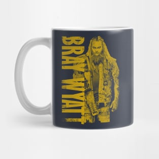 Bray Wyatt Yellow Vintage Mug